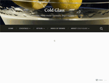 Tablet Screenshot of cold-glass.com